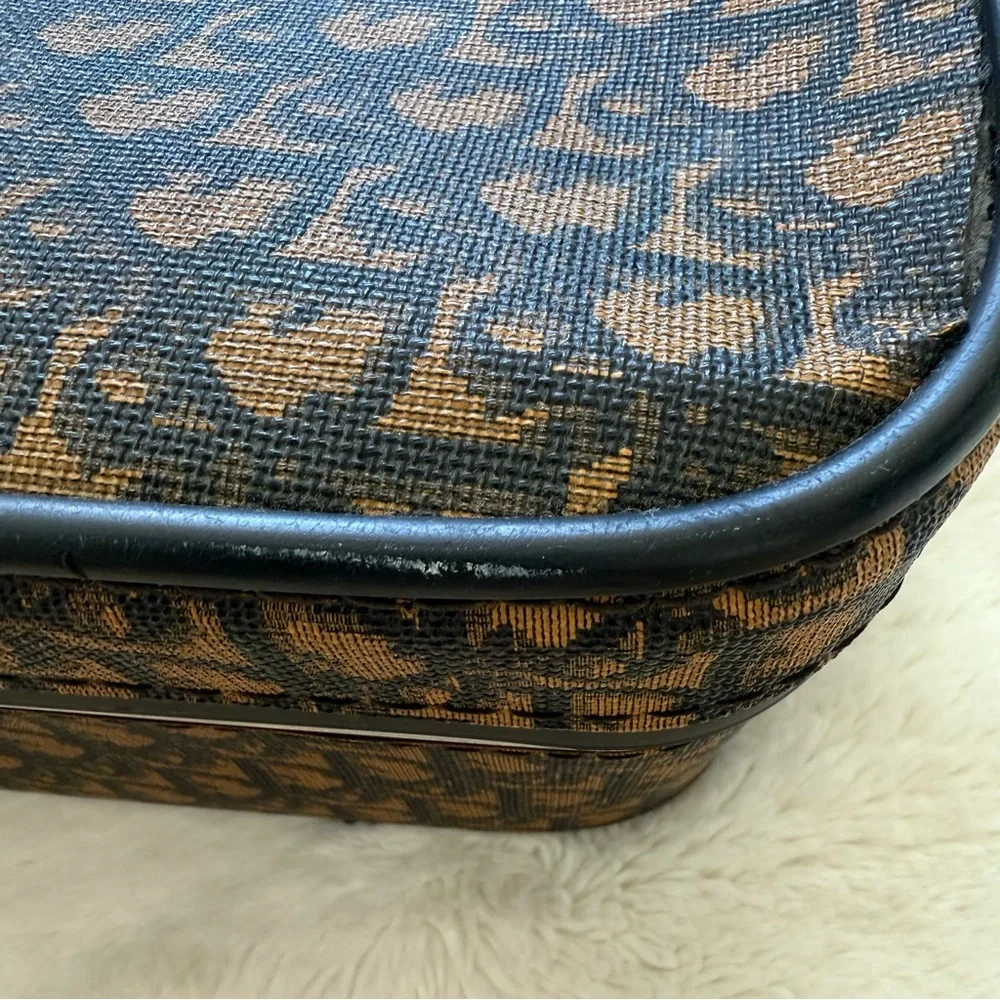 Vintage 1970s Christian Dior Diorissimo Pullman Suitcase 100% Authentic 28x18x8 - Picture 6 of 16